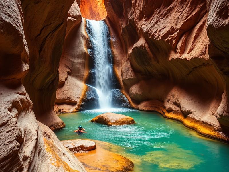 Canyoning Adventure in Crystal Clear Waterfalls